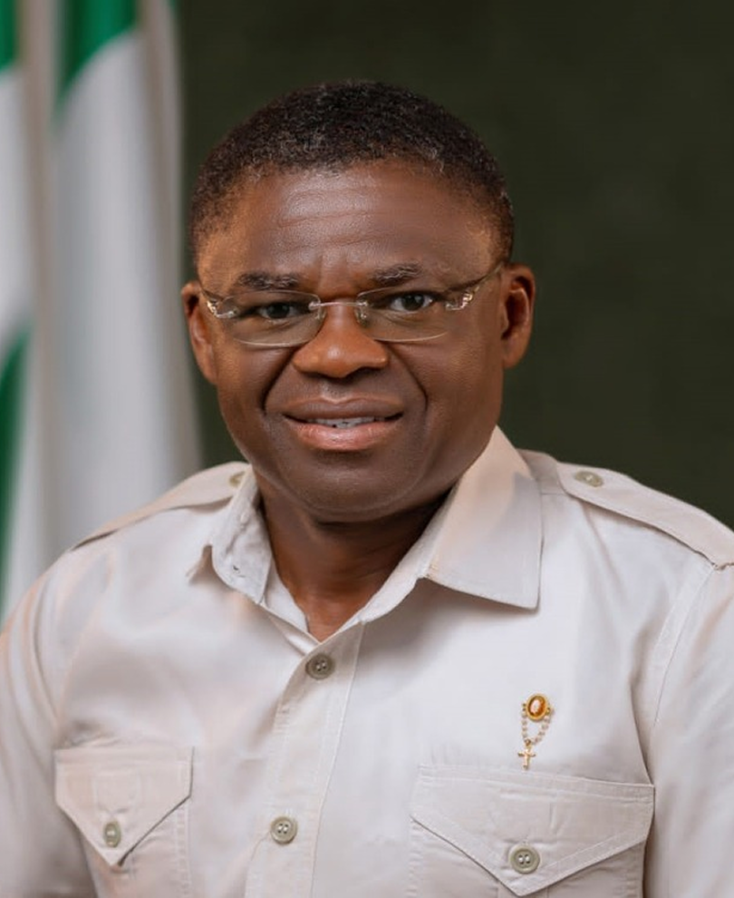 Portrait of Rt. Hon. Comdr. Philip Shaibu