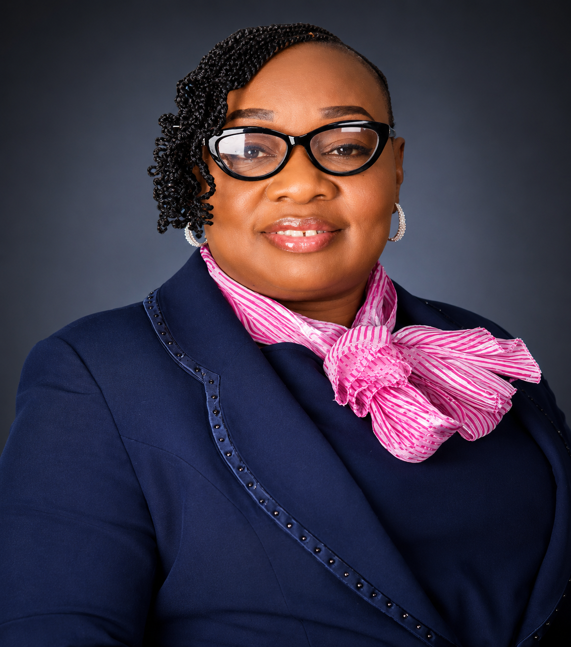 Portrait of Mrs. Oluokun, O. Nyakno, FCA
