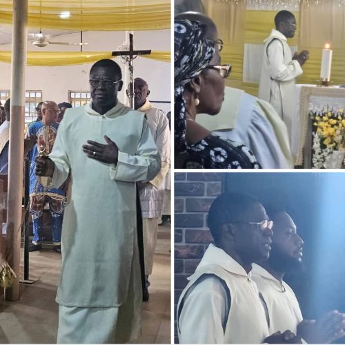 Shaibu’s Humility on Display as He Serves at the Altar in Abuja